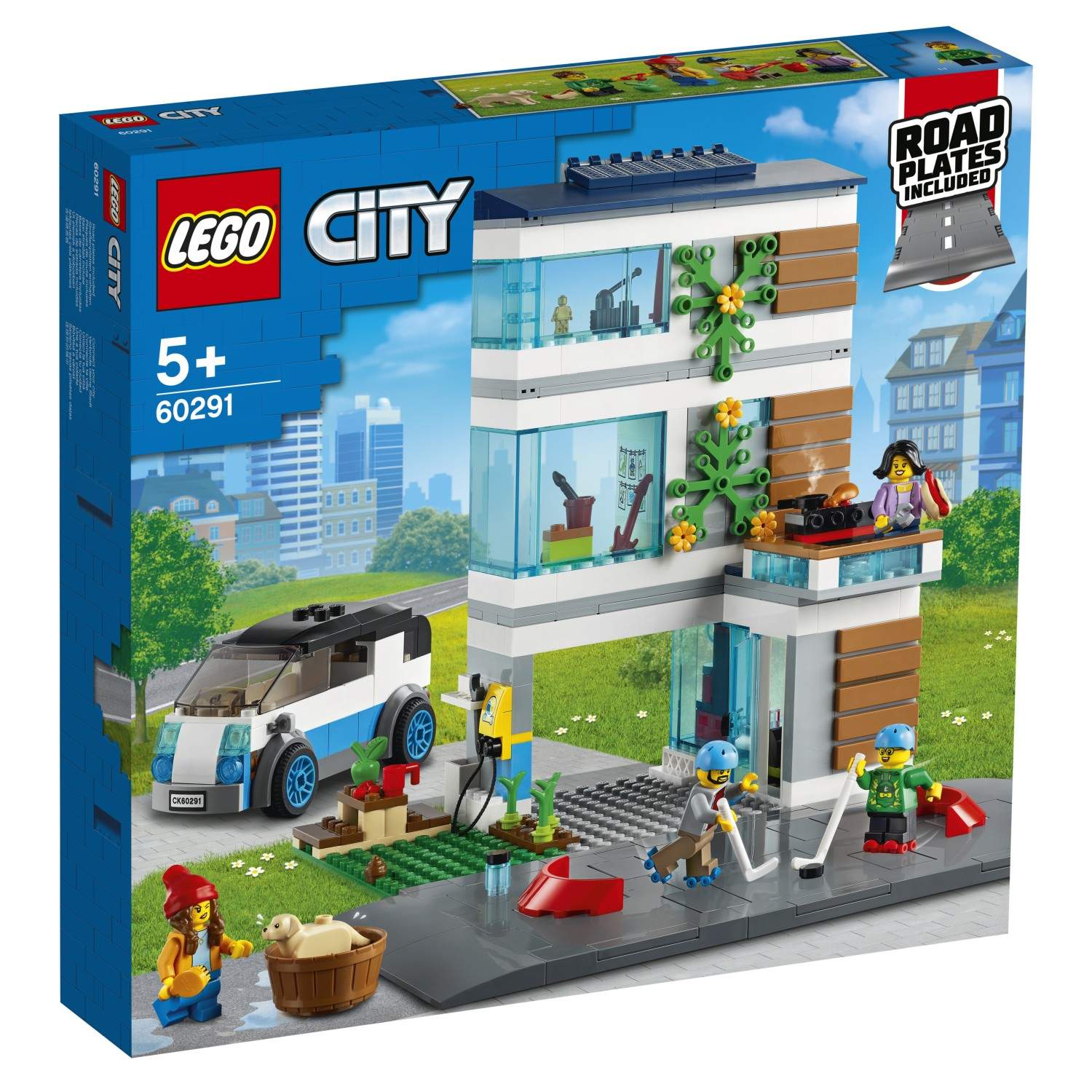 Отзывы о конструктор LEGO City Community 60291 Современный дом для семьи -  отзывы покупателей на Мегамаркет | конструкторы LEGO 60291 - 100027743656