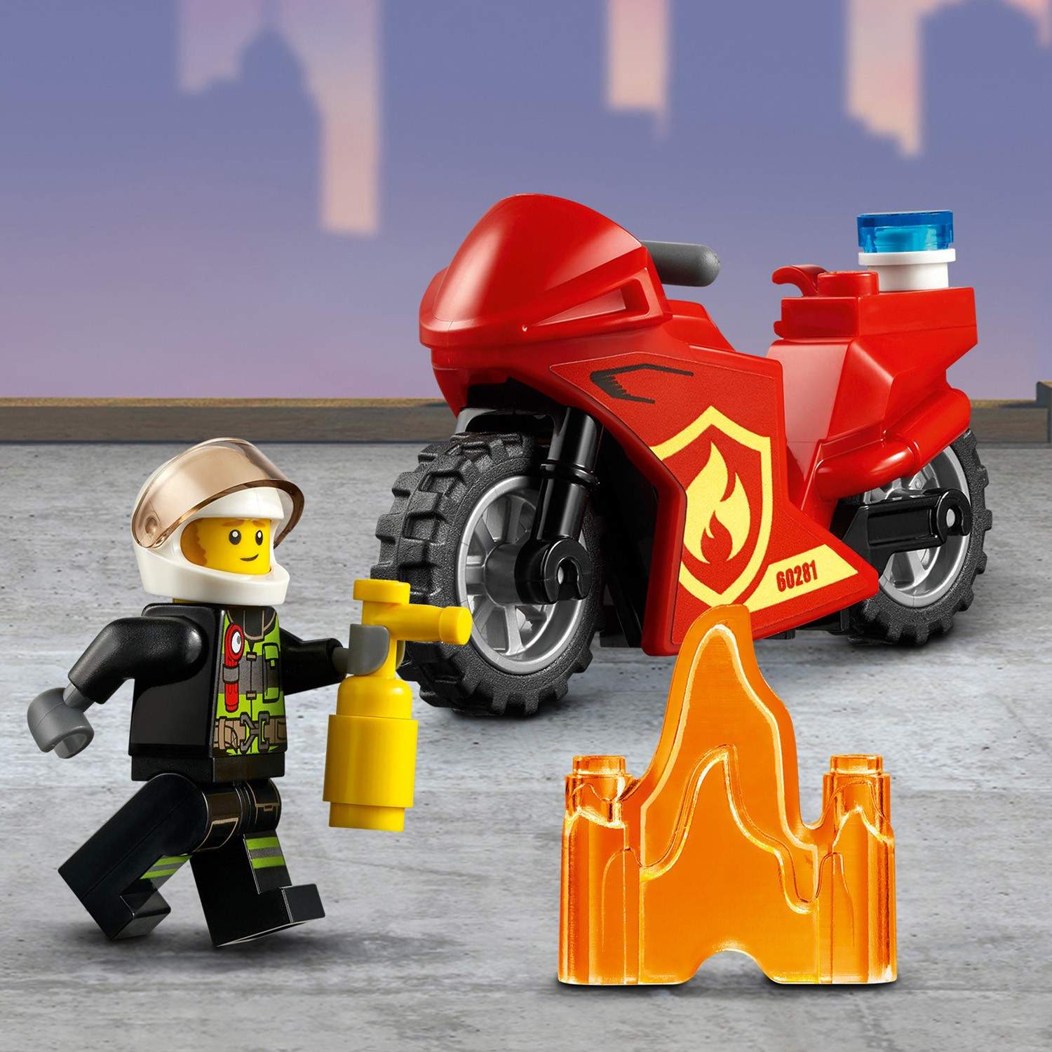 Конструктор LEGO City Fire 60281 Спасательный пожарный вертолёт