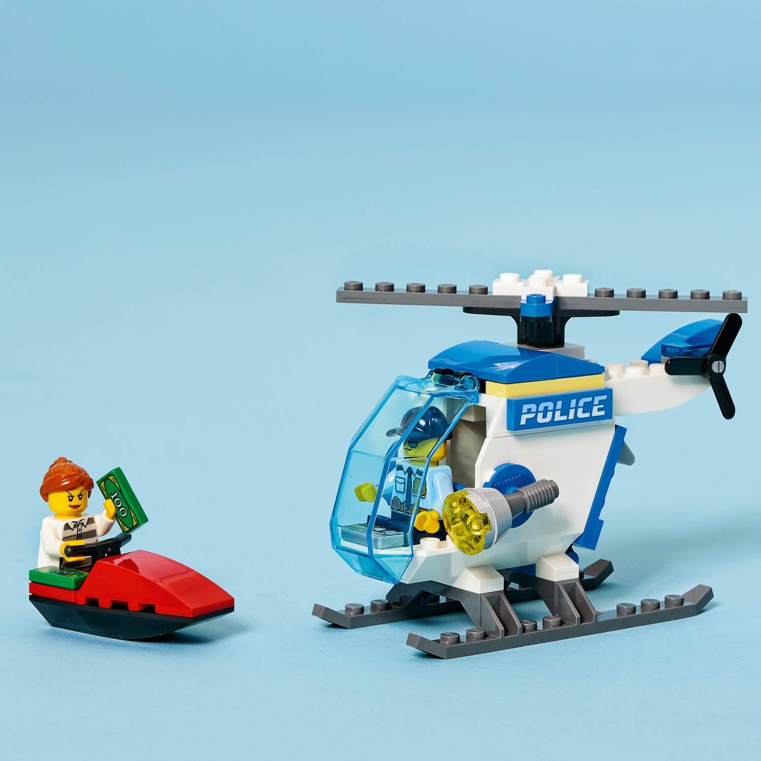 Купить конструктор LEGO City Police 60275 Полицейский вертолёт, цены на  Мегамаркет | Артикул: 100027743662