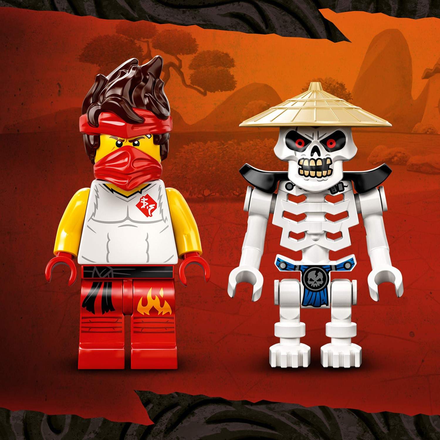 Конструктор LEGO NINJAGO 71730 Легендарные битвы: Кай против Скелета -  купить в BABY BRICK, цена на Мегамаркет