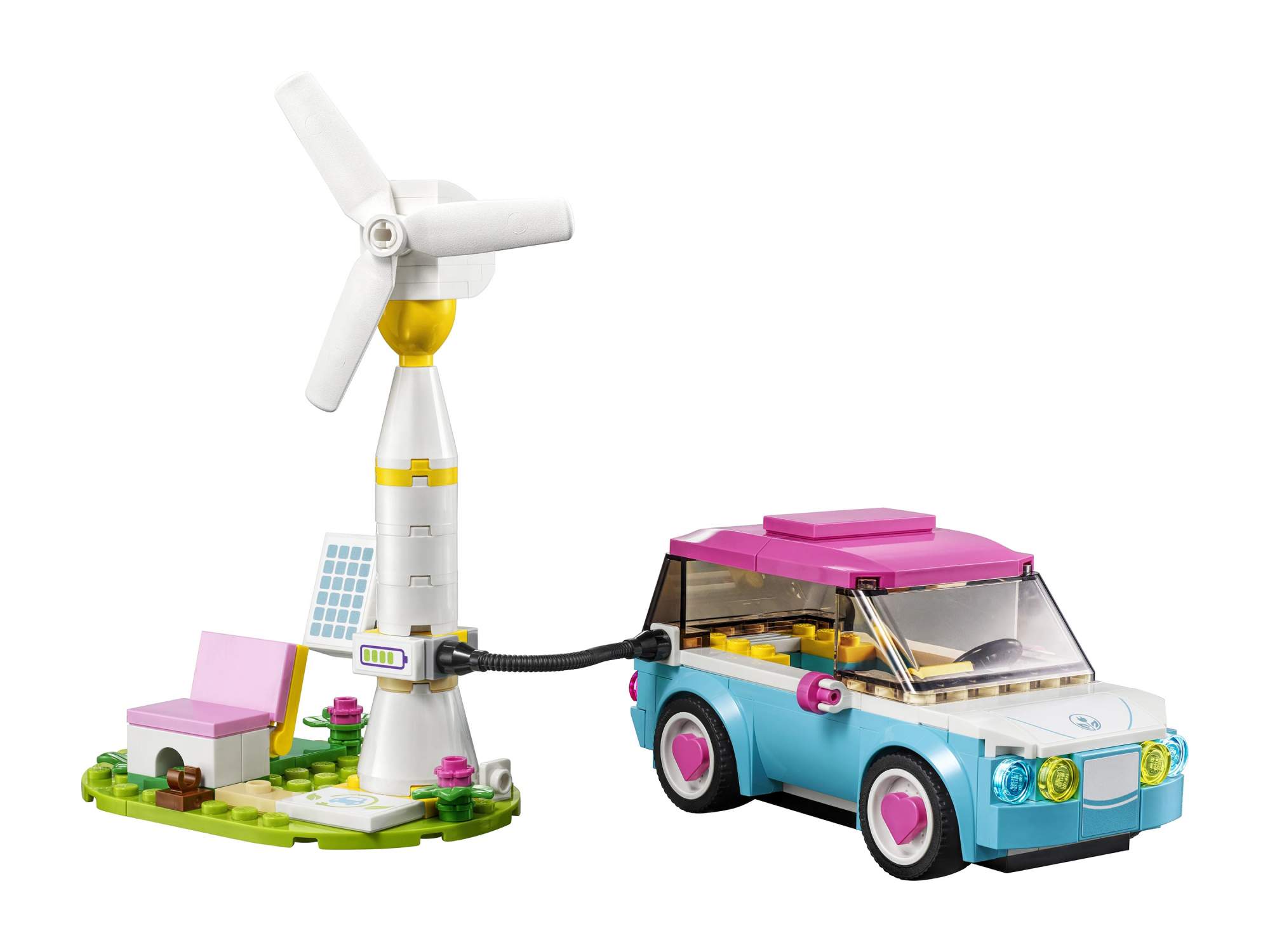 Купить конструктор LEGO Friends 41443 Электромобиль Оливии, цены на  Мегамаркет | Артикул: 100027743696