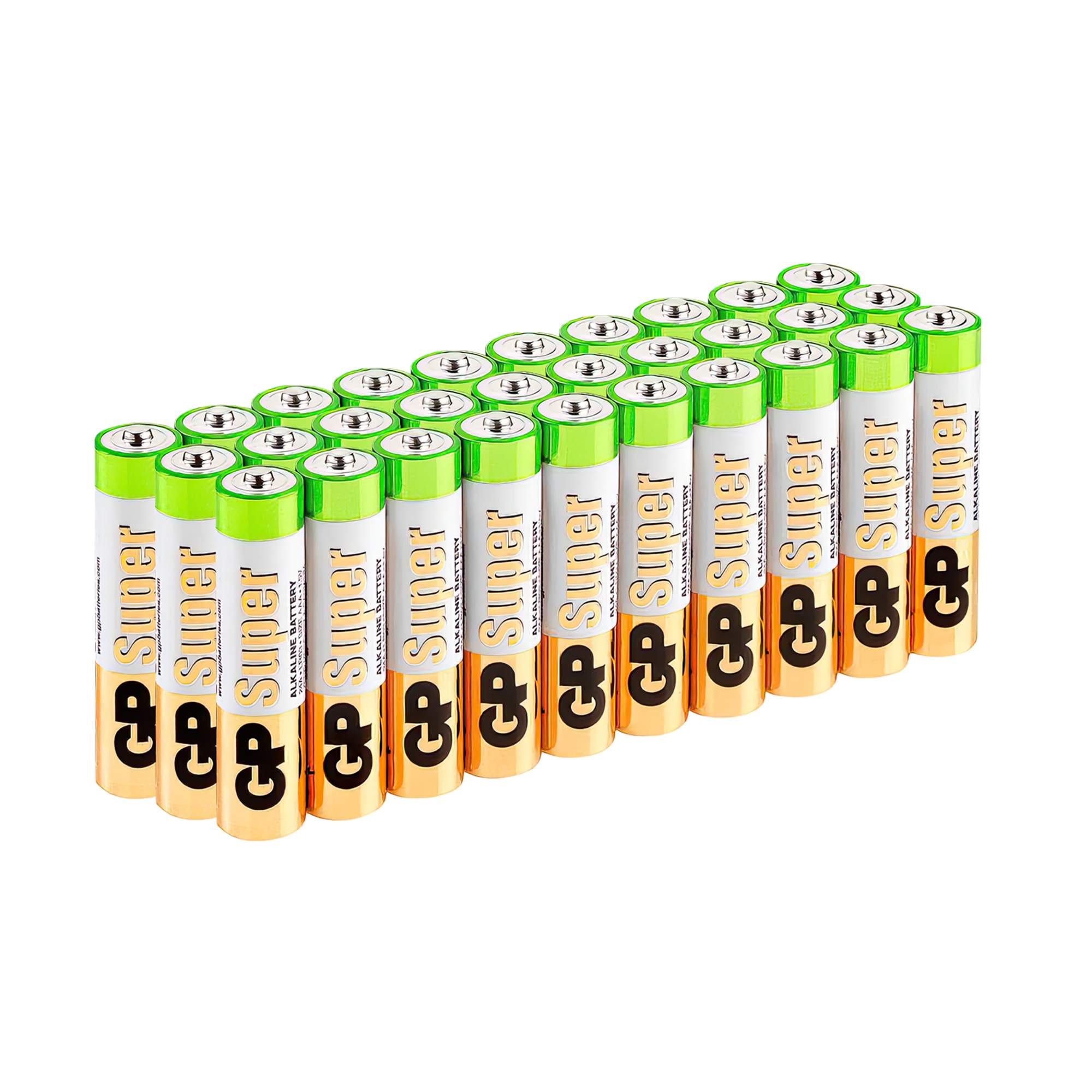 Батарейки GP Batteries Super алкалиновые, ААА, 30 шт - купить в Мегамаркет Москва, цена на Мегамаркет