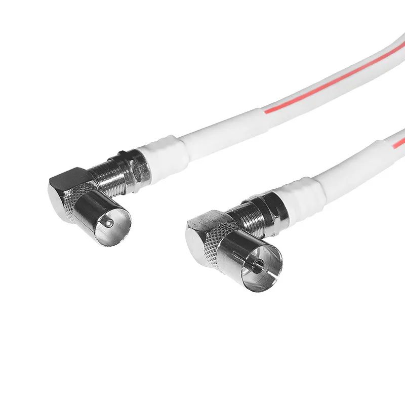 Коаксиальный телевизионный кабель DORI SAT-50 0,5м (F-разъемы+TV ...