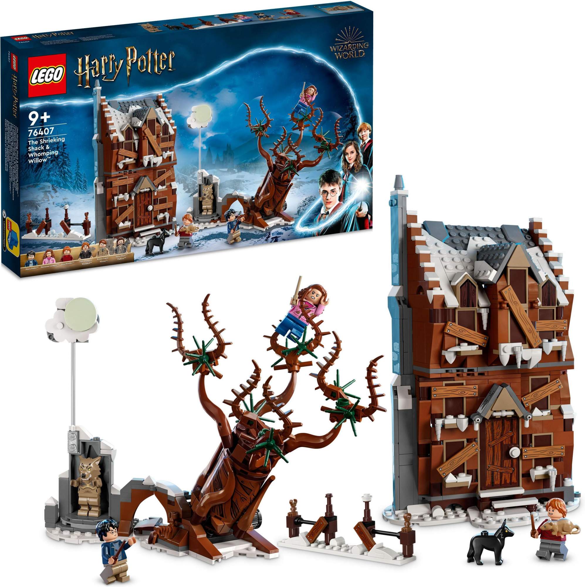 Купить harry Potter LEGO Визжащая хижина и Гремучая Ива 76407, цены на Мегамаркет | Артикул: 600011872574