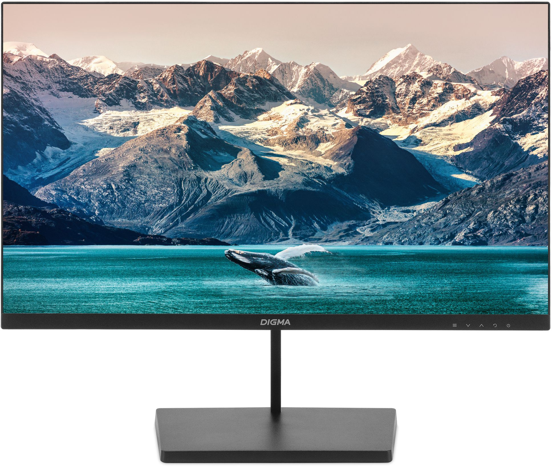 23.8" Монитор DIGMA Progress 24P501F черный 100Hz 1920x1080 IPS, купить в Москве, цены в интернет-магазинах на Мегамаркет