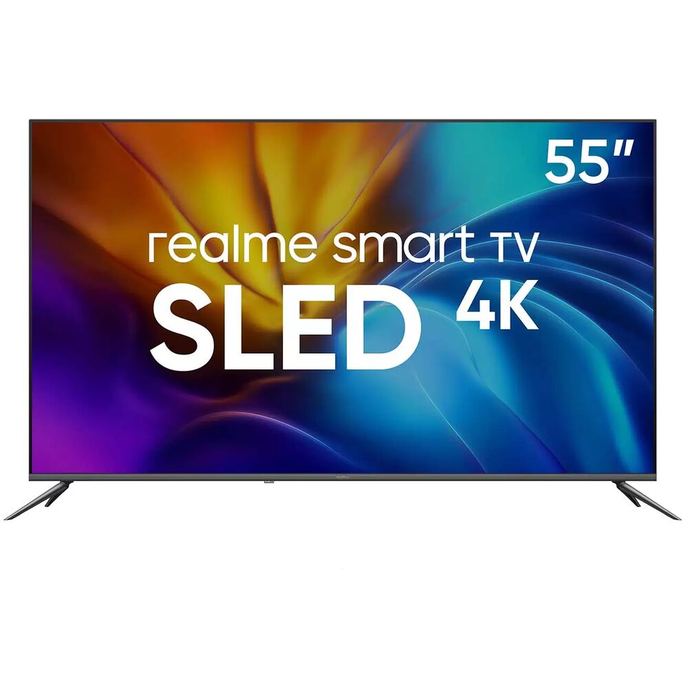 Телевизор Realme RMV2001, 55"(140 см), UHD 4K, купить в Москве, цены в интернет-магазинах на Мегамаркет