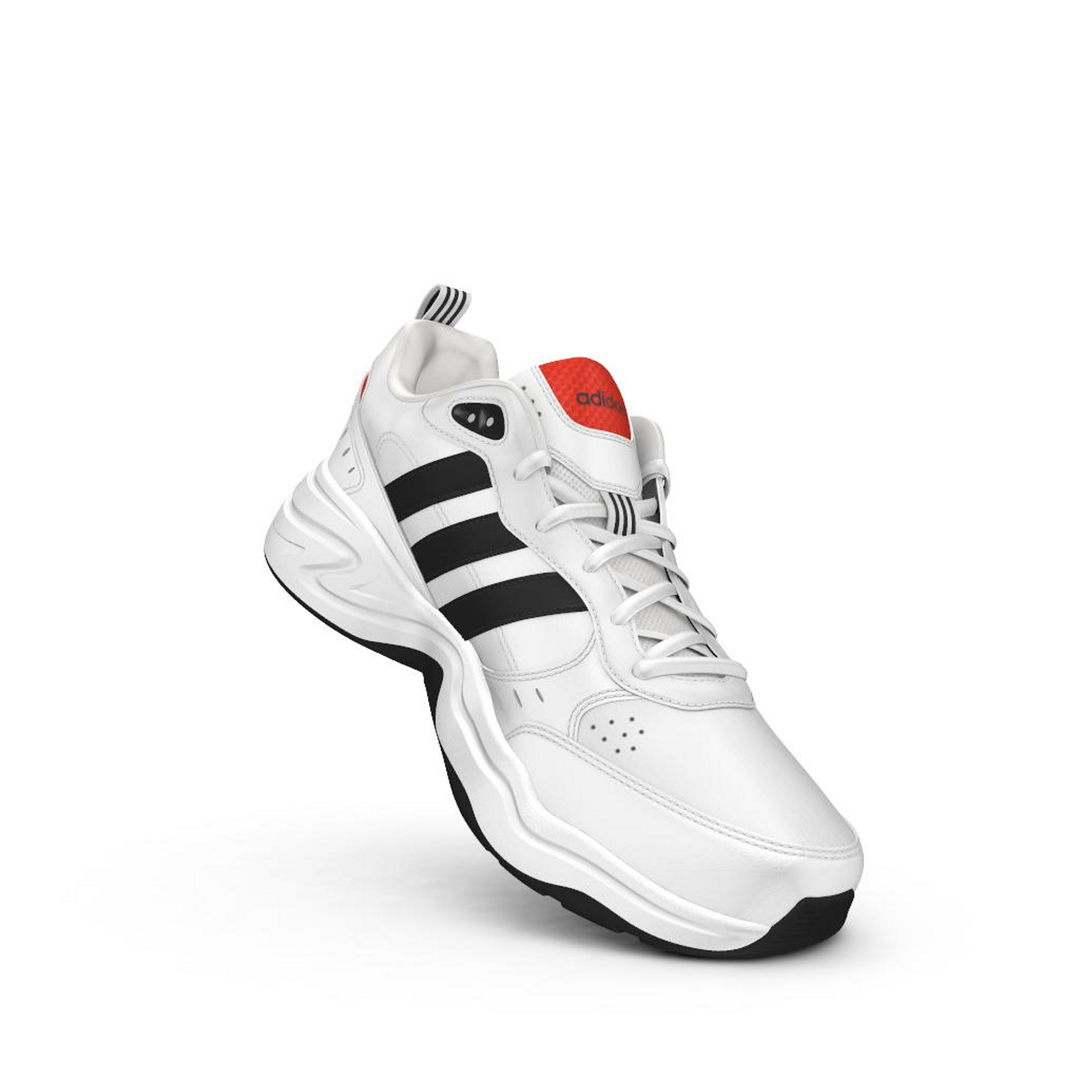 Кроссовки мужские Adidas Strutter белые 9.5 UK - купить в Москве, цены на  СберМегаМаркет