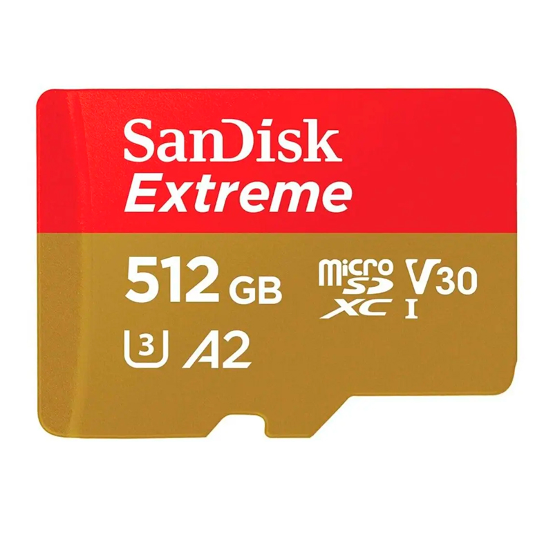 Карта памяти SanDisk MicroSDXC SDSQXAV-512G-GN6MN 512 Гб A2 V30, купить в Москве, цены в интернет-магазинах на Мегамаркет