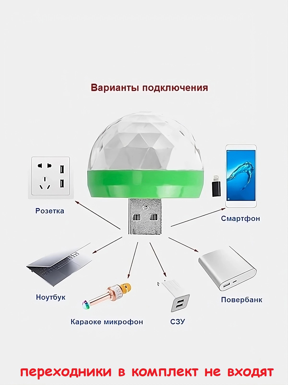 Светодиодная USB лампа 04120090 красный – купить в Москве, цены в  интернет-магазинах на Мегамаркет