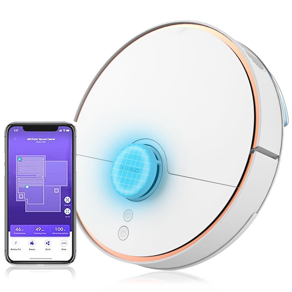 Робот-пылесос 360 Robot Vacuum Cleaner S7 White