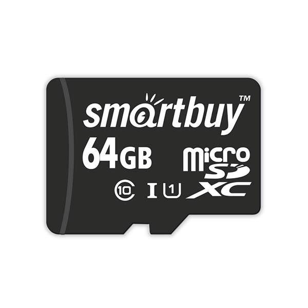 К/памяти Smartbuy 64GB Class 10 UHS-1, купить в Москве, цены в интернет-магазинах на Мегамаркет