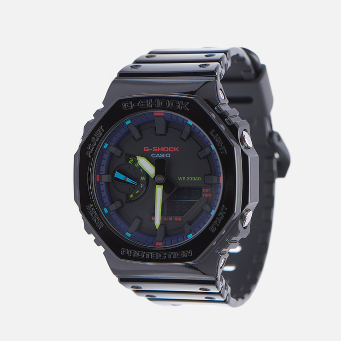 CASIO G SHOCK GA 2100RGB 1A Virtual Rainbow ONE SIZE