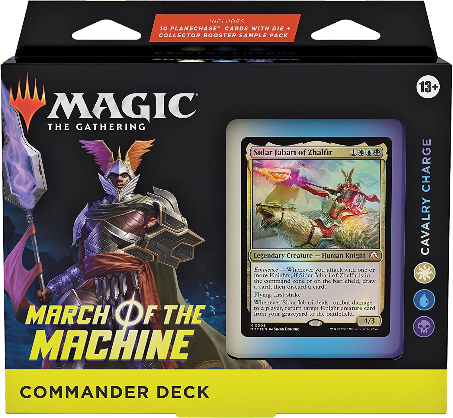 Дополнение для Magic The Gathering: Колода Commander Cavalry Charge March  of the Machine – купить в Москве, цены в интернет-магазинах на Мегамаркет