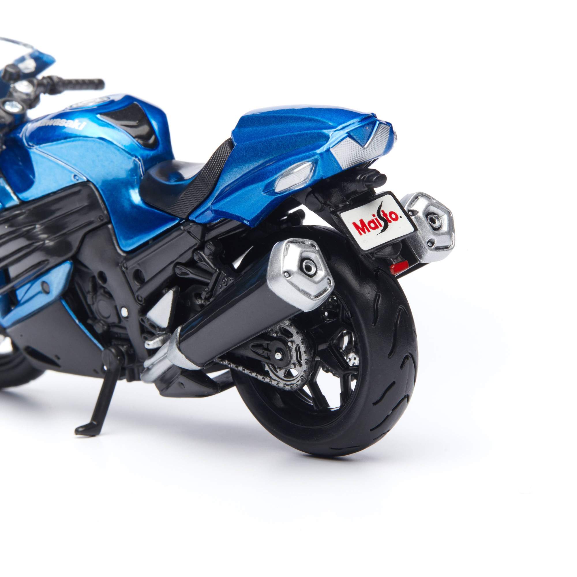 Купить maisto Мотоцикл Kawasaki Ninja ZX-14R 1:18, синий