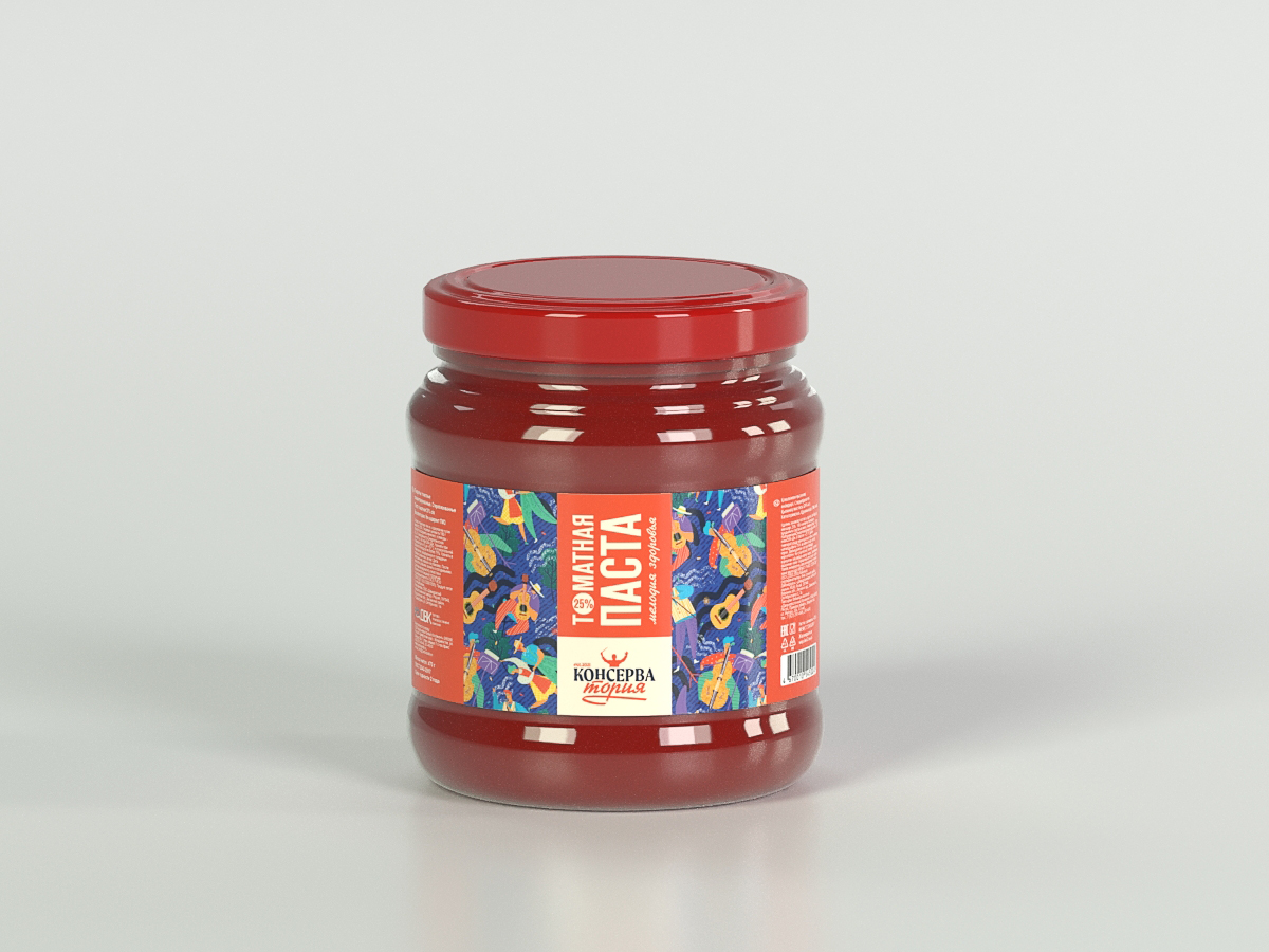 Паста томатная Консерватория 500 г – купить в Москве, цены в интернет-магазинах на Мегамаркет