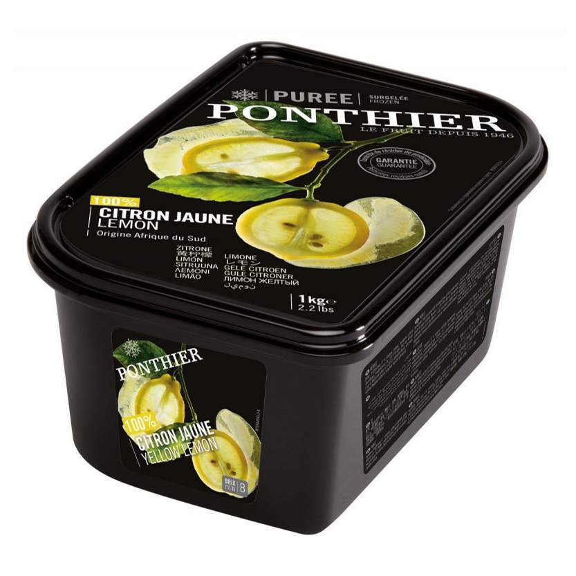 Лимоны Ponthier пюре замороженные 1 кг