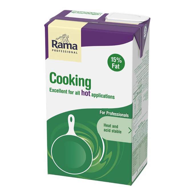 Растительные сливки для соуса Rama Professional 15% 1 л