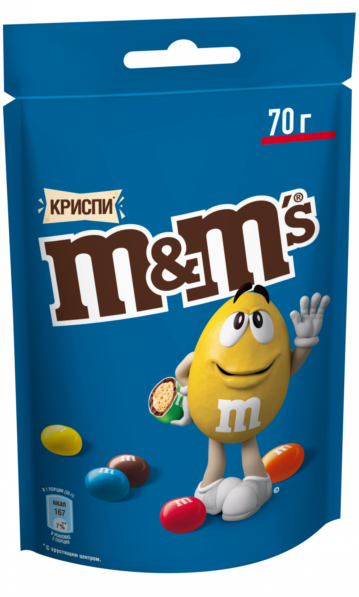 Драже M&M's Криспи 70 г – купить в Москве, цены в интернет