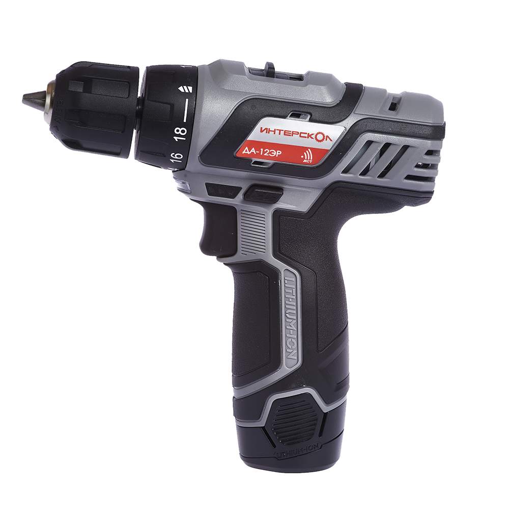 Дрель-шуруповерт аккумуляторная Интерскол ДА-12ЭР ПРОМО (2Aч*2) 434.2.2.30) (434.2.2.20) №2