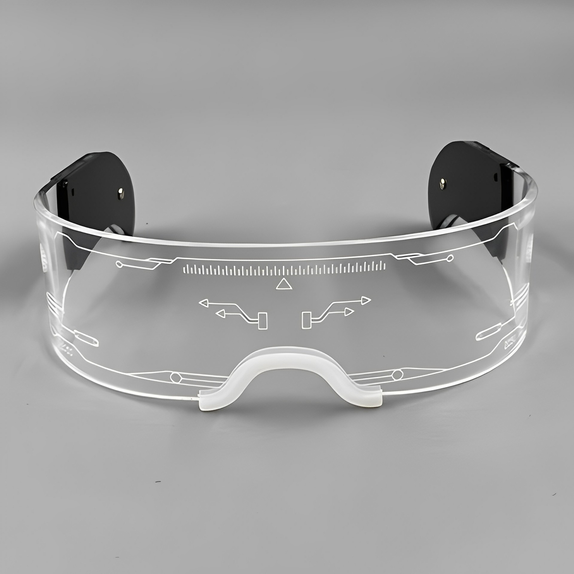 Купить светящиеся очки неоновые MYSTERY Стрелки карнавальные с подсветкой, цены на Мегамаркет | Артикул: 600012849417