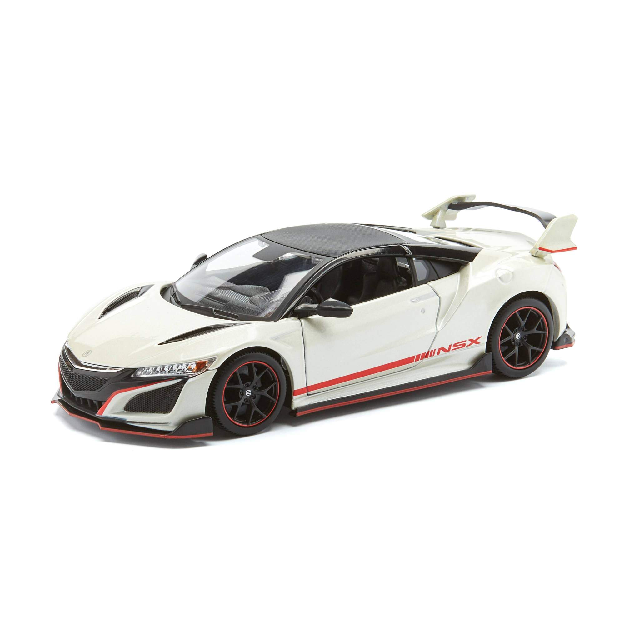 Купить maisto Машинка металлическая Acura NSX 2018 Design Exotics, 1:24,  белая 32536, цены на Мегамаркет