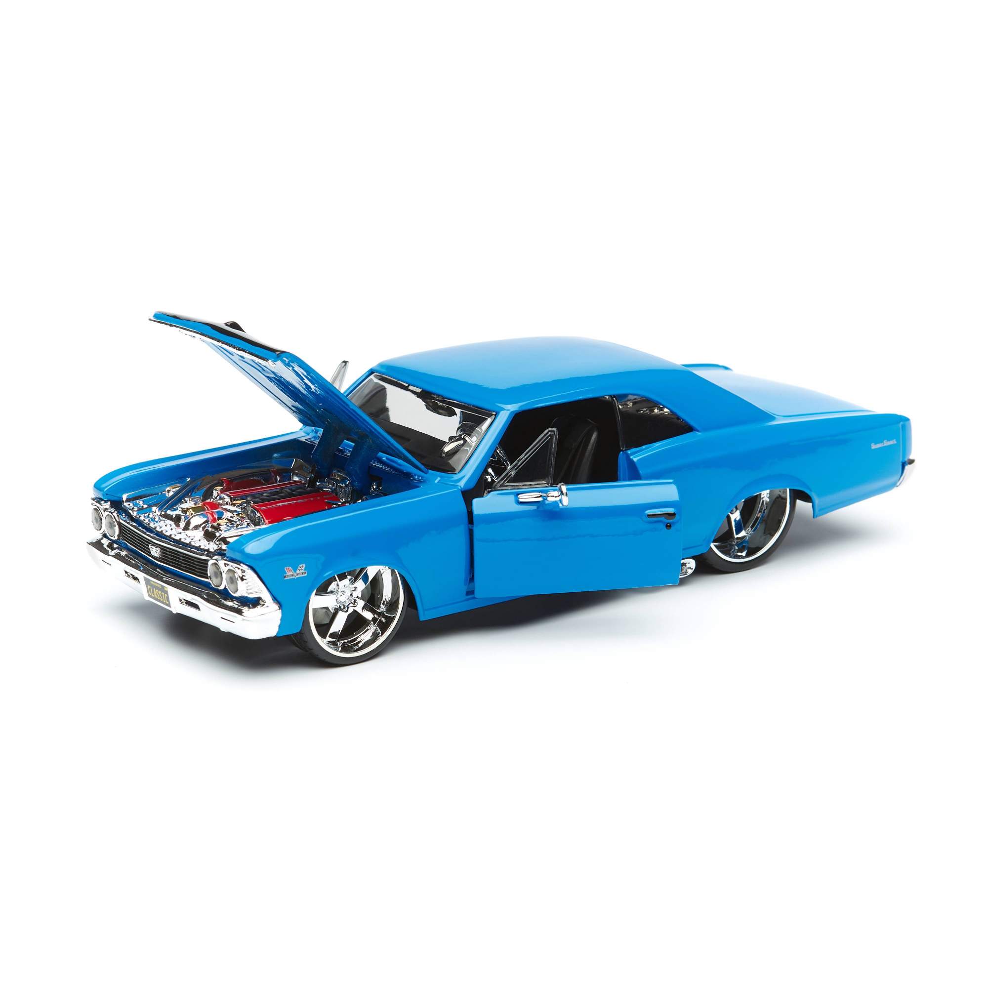 Отзывы о maisto Машинка металлическая 1:24 DESIGN CHEVROLET CHEVELLE SS 396  1966, синий, 31333 - отзывы покупателей на Мегамаркет | игрушечный  транспорт 31333 - 100029226233