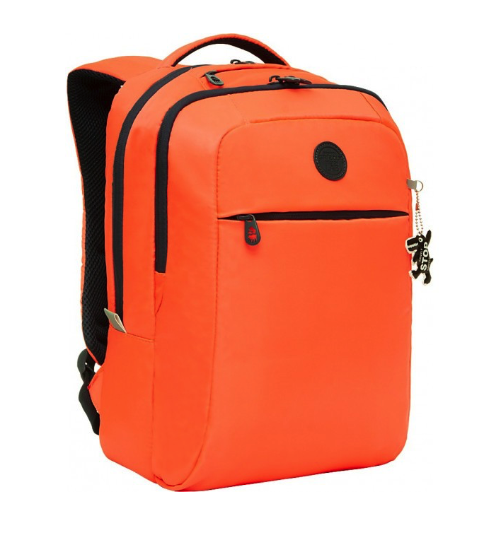 Рюкзак детский GRIZZLY /4 ярко - оранжевый RD-144-3