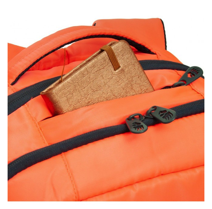 Рюкзак детский GRIZZLY /4 ярко - оранжевый RD-144-3