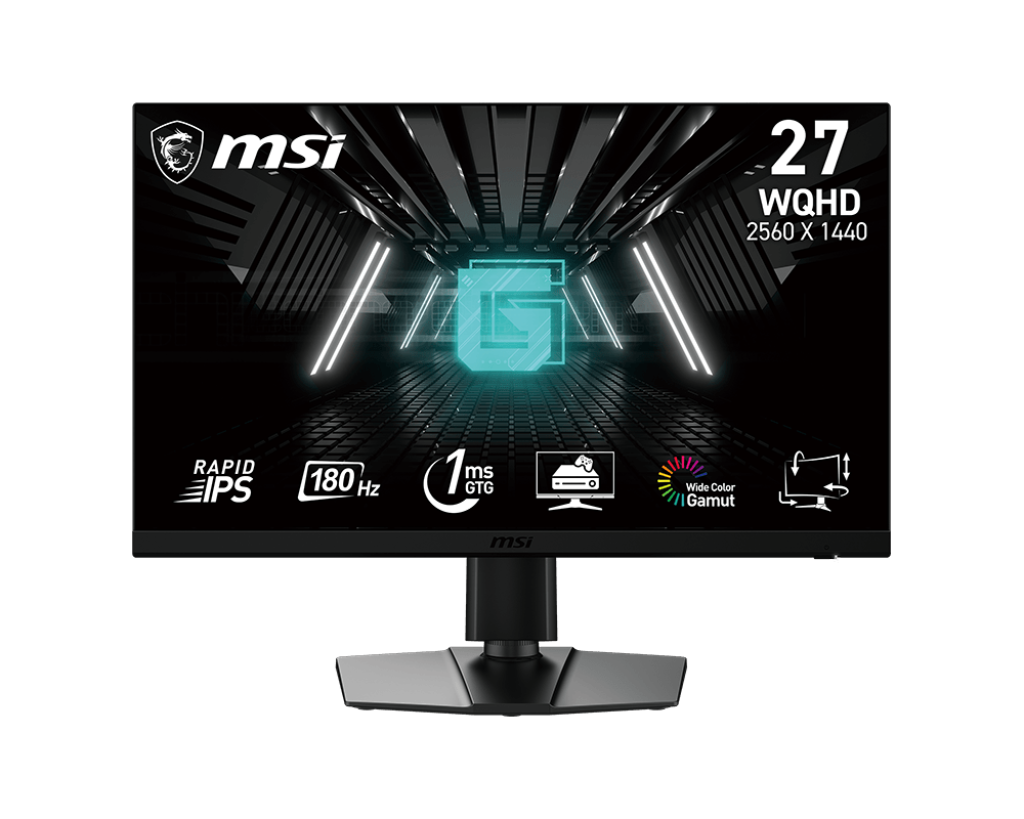 27" Монитор MSI MSI G272QPF E2 черный 180Hz 2560x1440 IPS - характеристики и описание на Мегамаркет | 600019264927