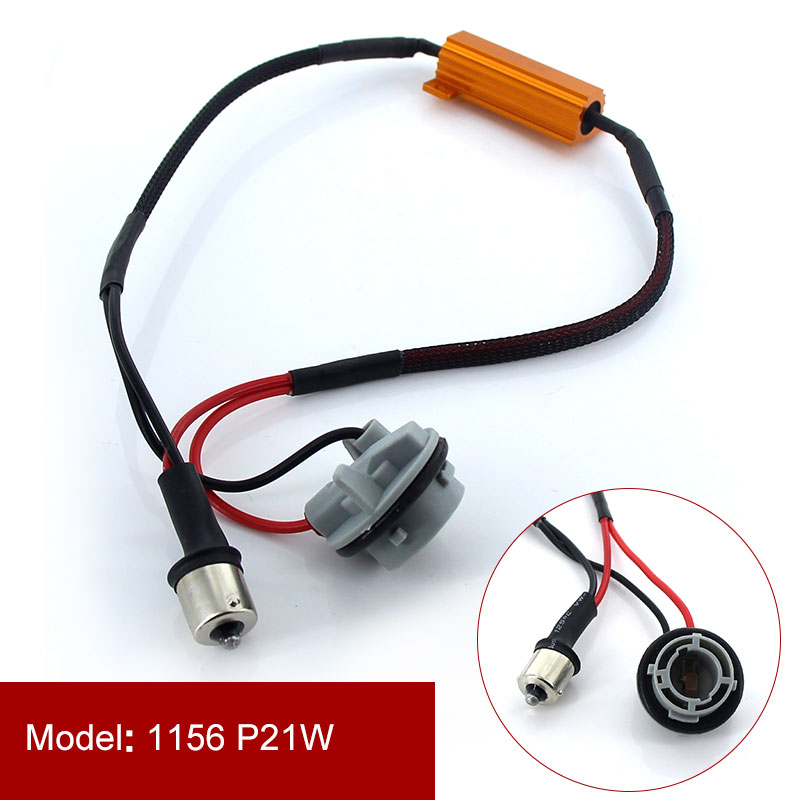Обманка резистор Canbus для светодиодных ламп 1156 P21W цоколь BA15S 2 ...