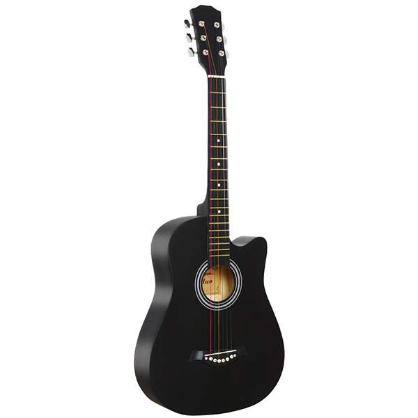 FT-D38-BK Акустическая гитара с вырезом черная Fante - купить в ООО Аврора, цена на Мегамаркет