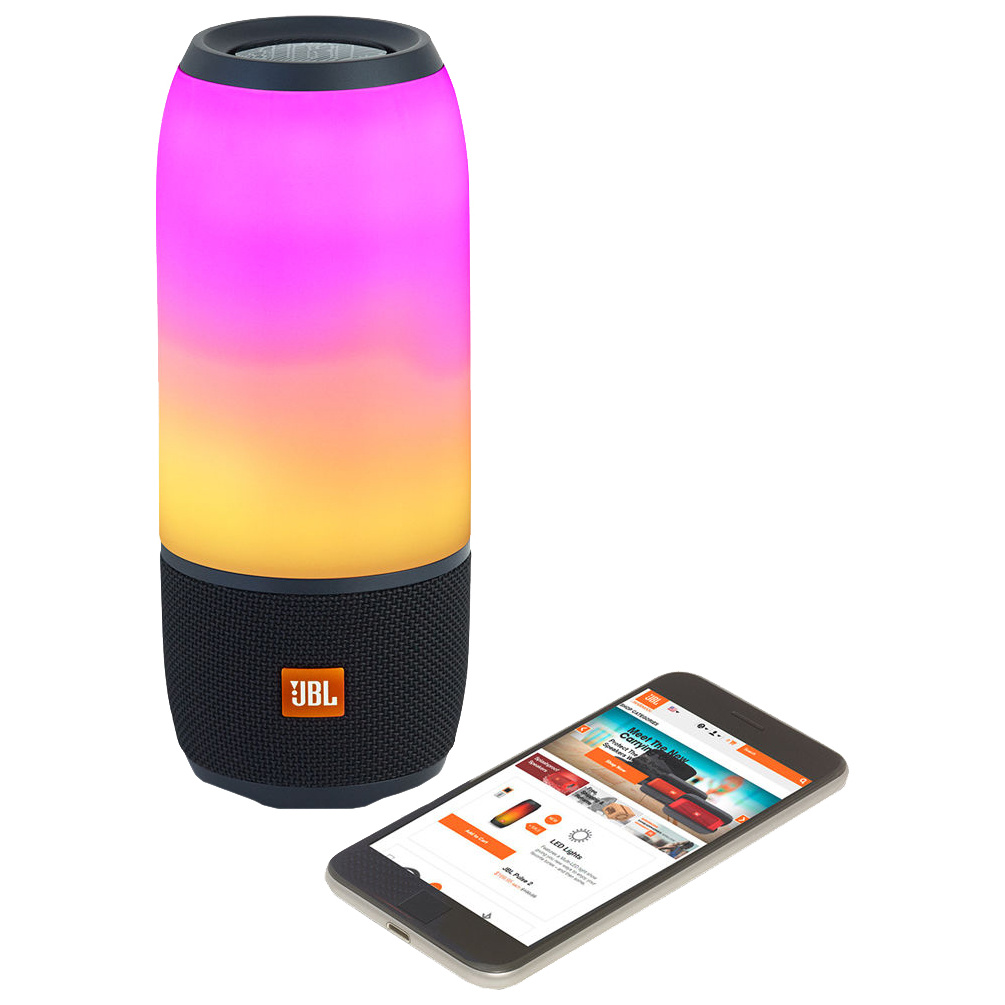 Портативная колонка JBL Pulse 3 Black – купить в Москве, цены в  интернет-магазинах на Мегамаркет