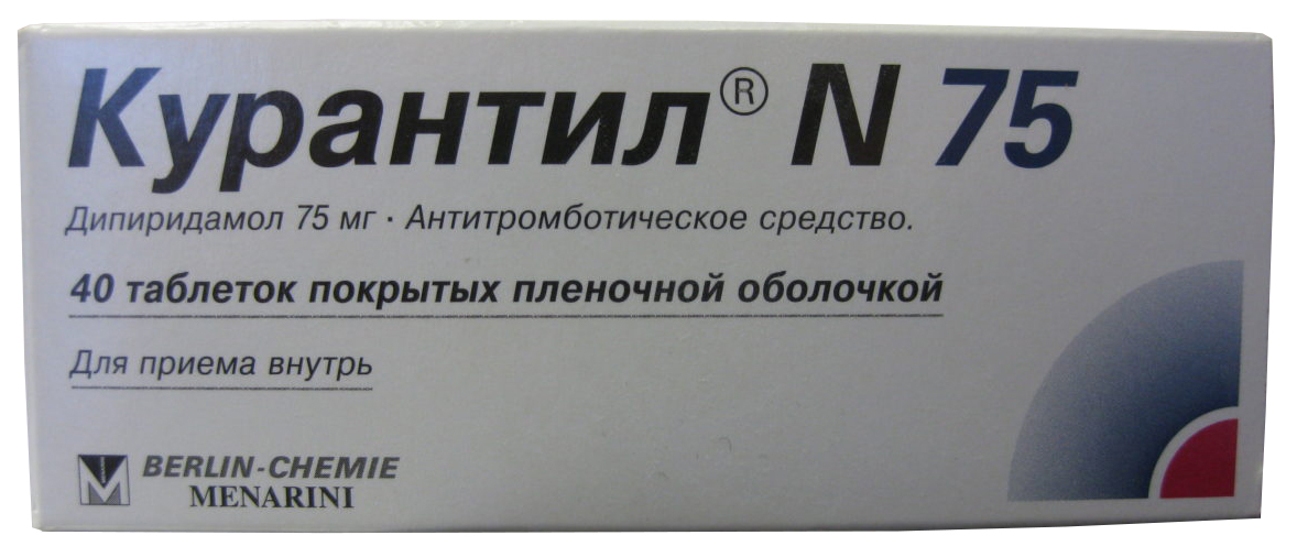 Курантил N 75 таблетки, покрытые пленочной оболочкой 75 мг №40 - купить в интернет-магазинах, цены на Мегамаркет | средства для вен и сосудов
