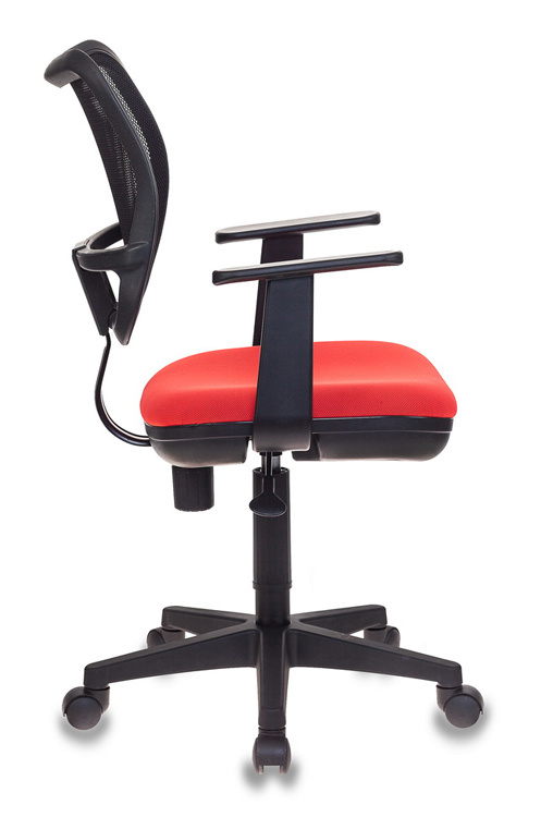 Компьютерное кресло Бюрократ CH-797AXSN/26-22, черный/красный