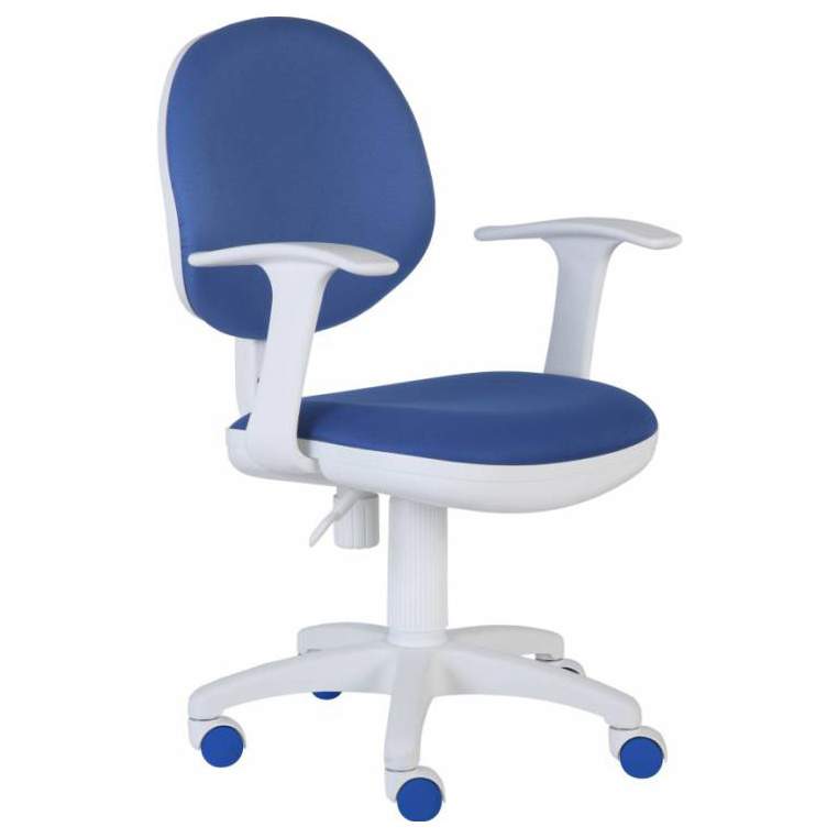 Компьютерное кресло Бюрократ CH-W356AXSN/15-10, белый/темно-синий