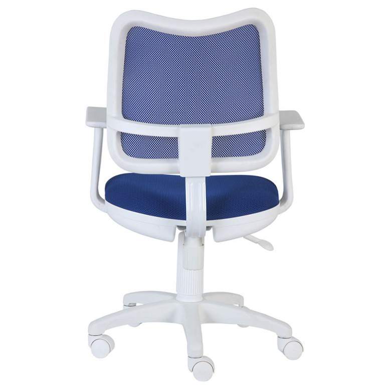 Компьютерное кресло Бюрократ CH-W797/BL/TW-10, белый/синий