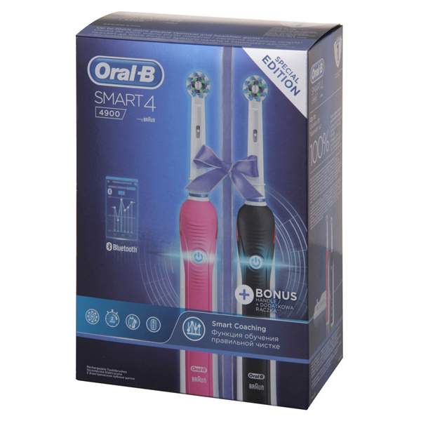 электрическая зубная щетка oral b smart 4 4900 купить