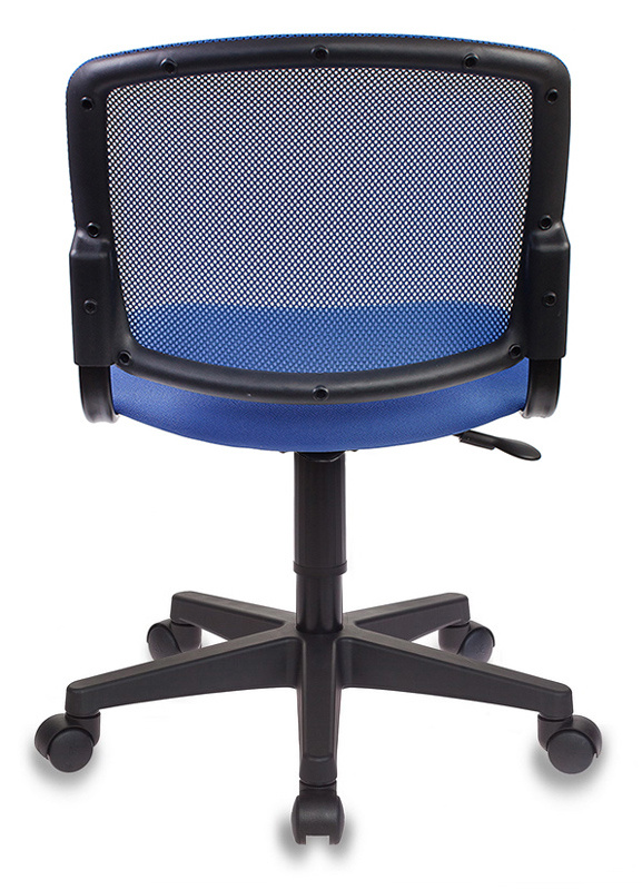 Компьютерное кресло Бюрократ CH-296/BL/15-10, темно-синий/синий