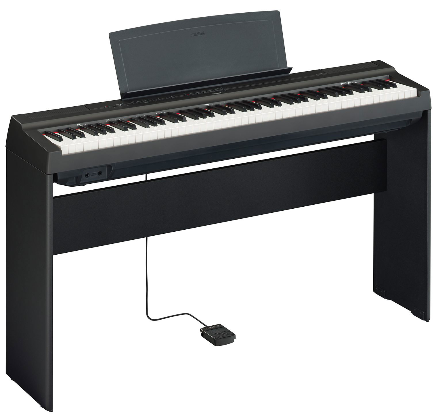 Цифровое пианино компактное Yamaha P-125 B