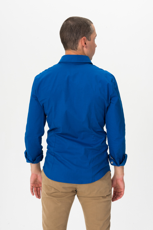 Рубашка мужская Envy Lab R43 синяя 46