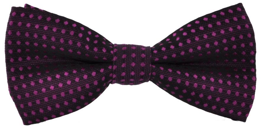 Детский галстук-бабочка 2beMan MGB076 фиолетовый