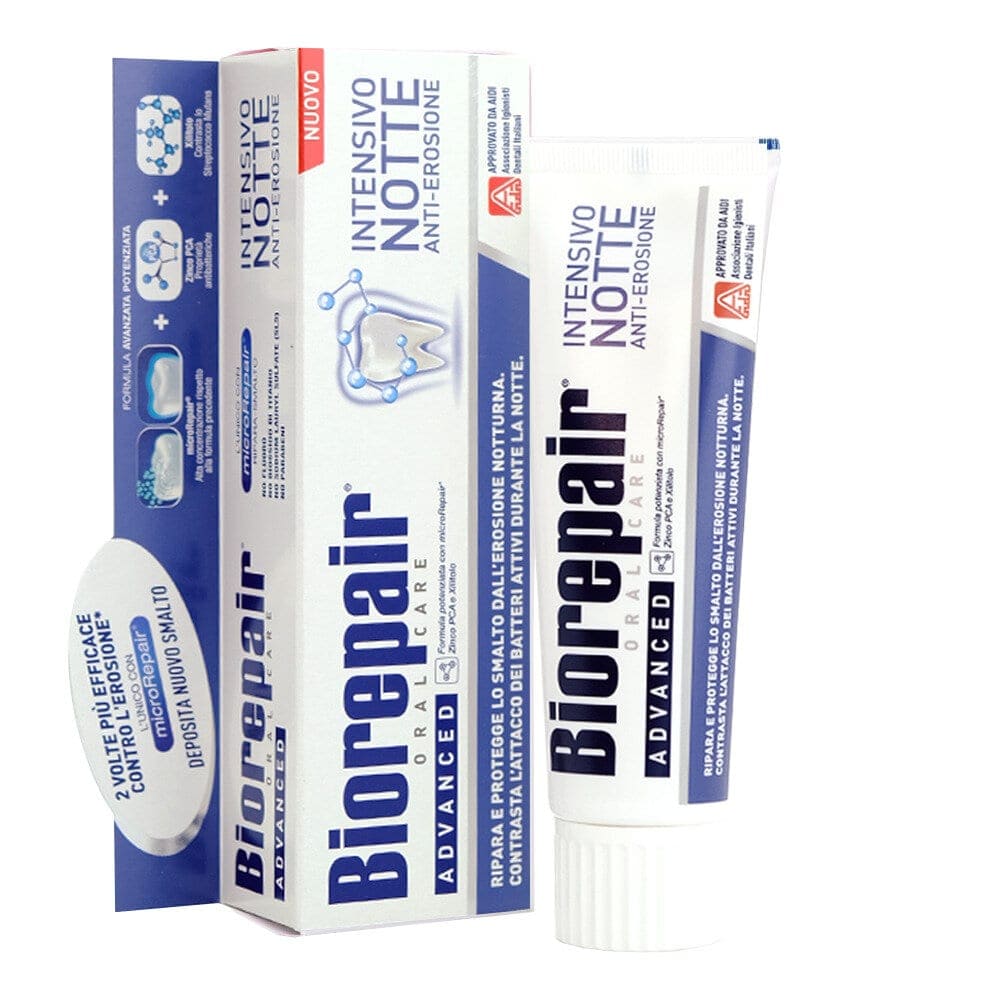 Купить зубная паста Biorepair Intensive Night Repair, 75 мл, цены на Мегамаркет | Артикул: 600002186412