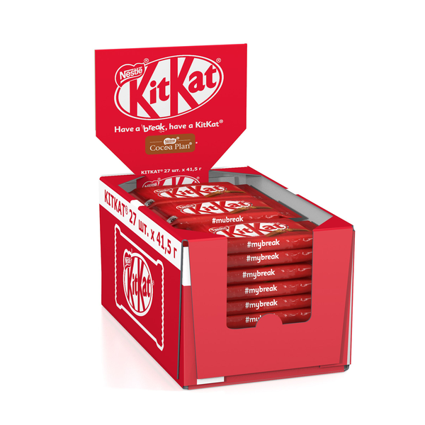 Nestle Kitkat молочный шоколад