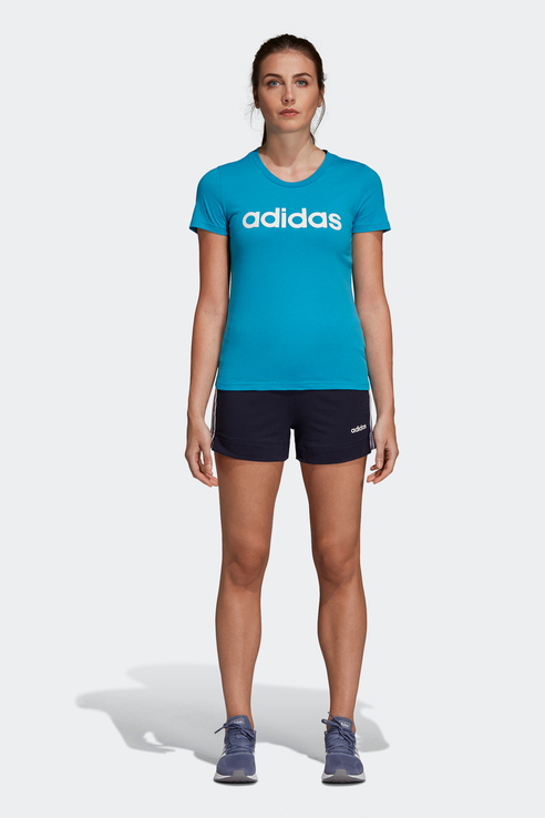 Футболка женская Adidas DU0630 голубая S