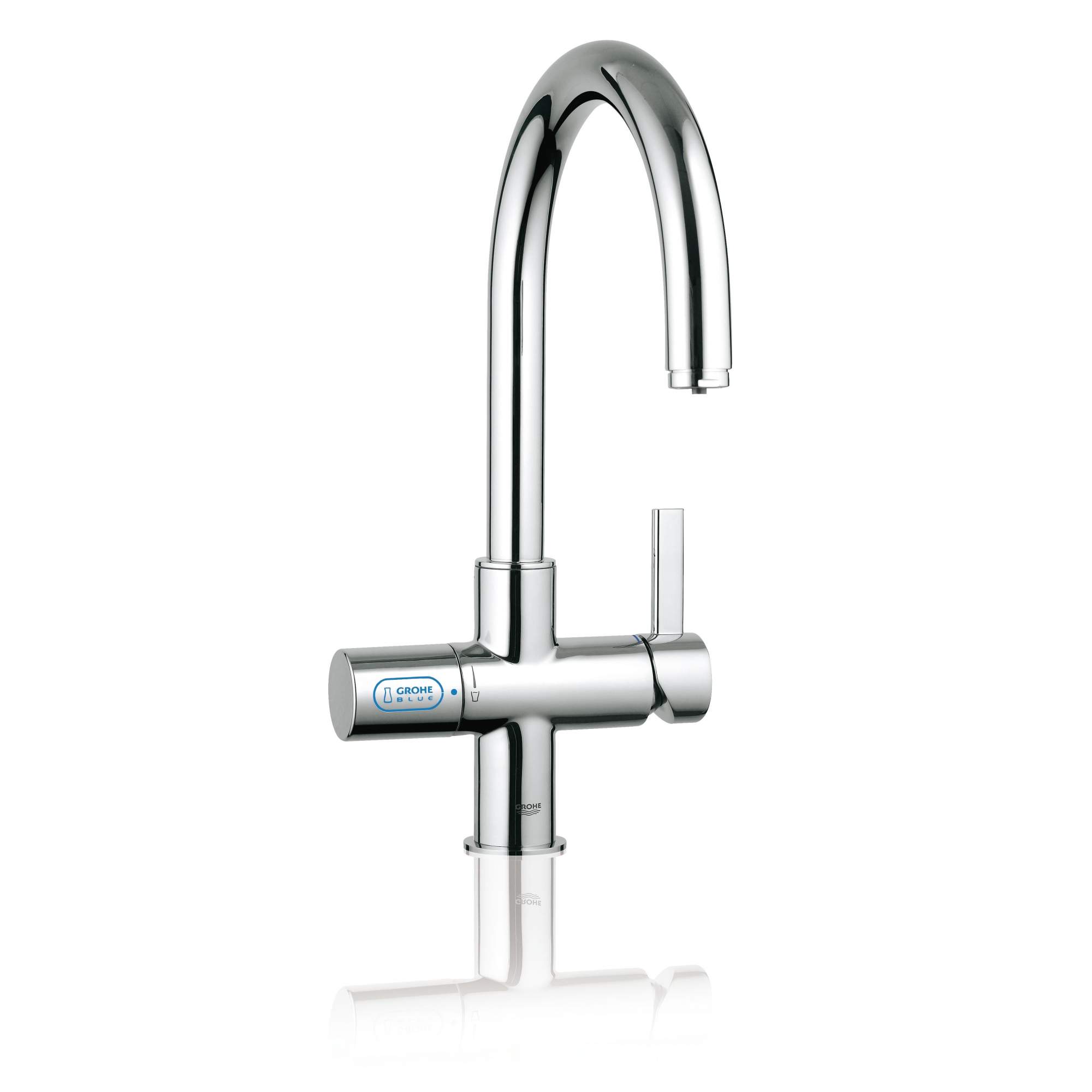 Смеситель для кухни мойки grohe blue 33251000 хром