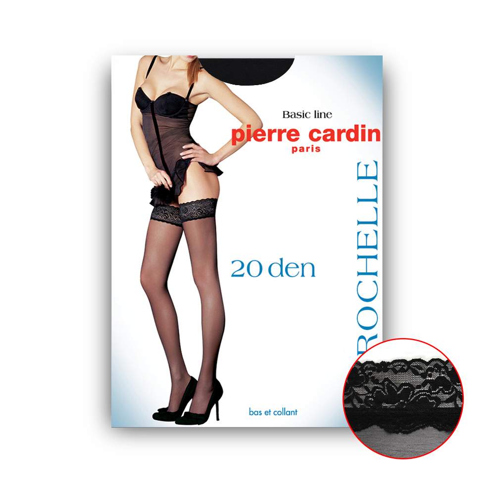 Чулки женские Pierre Cardin Cr La ROCHELLE0 черные 3