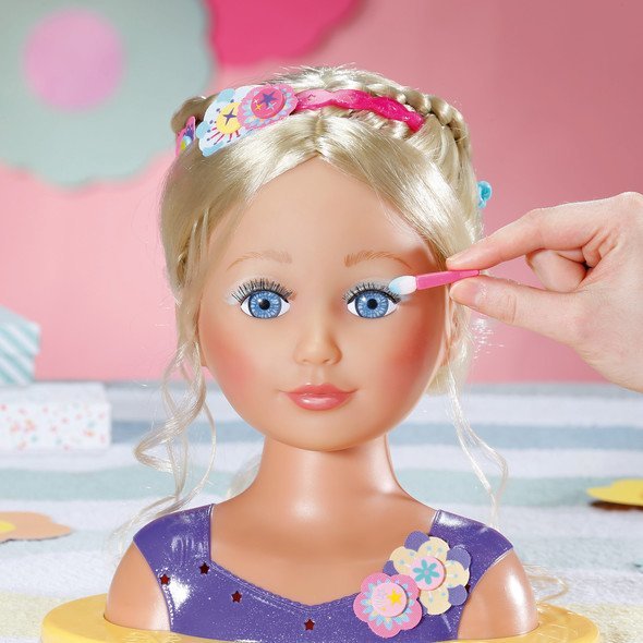 Модель головы для причесок и макияжа Dollface Who’s That Girl MGA