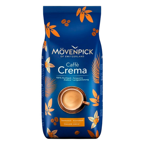 Кофе в зернах Movenpick Caffe Crema 1000 г – купить в Москве, цены в интернет-магазинах на Мегамаркет