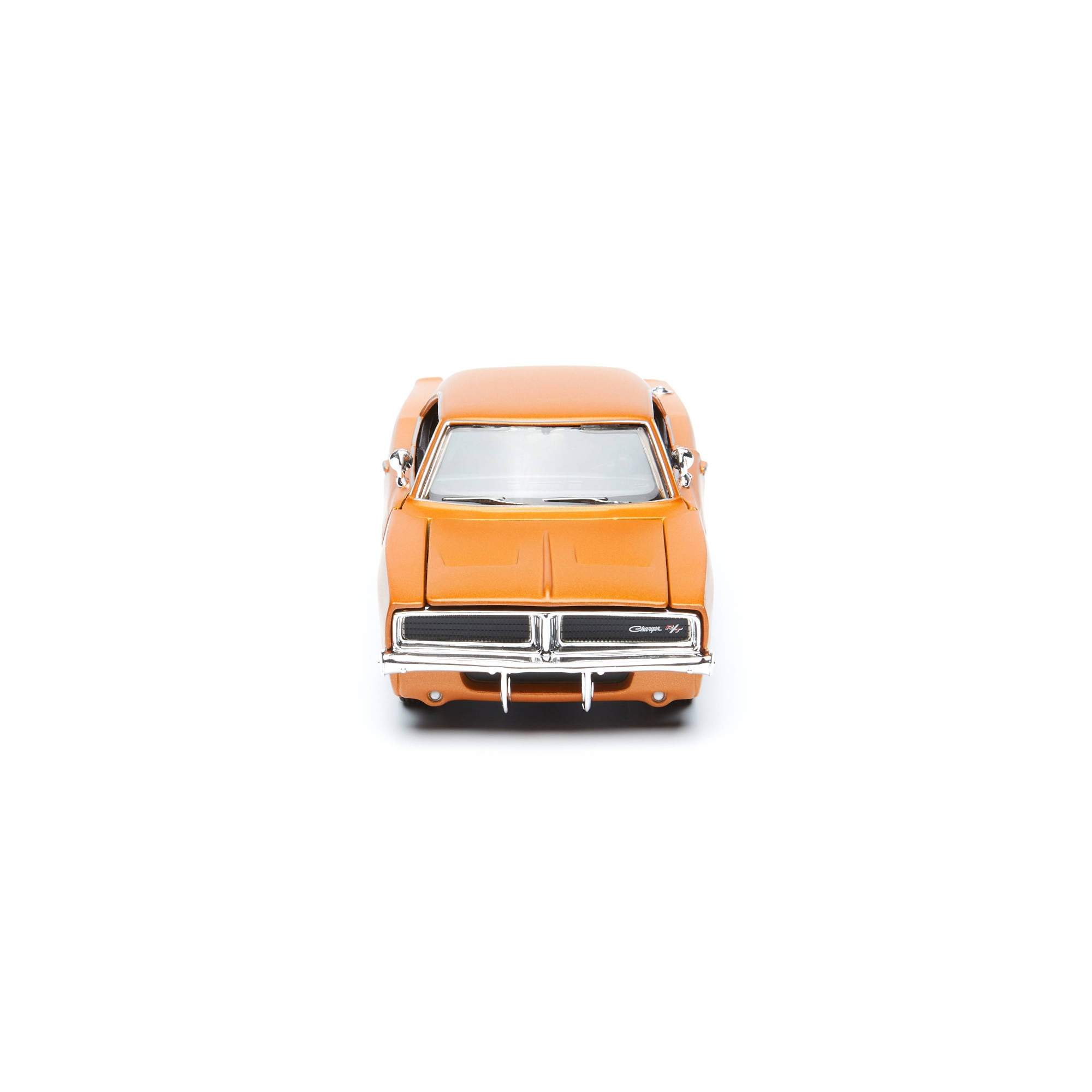 Maisto Сборная модель машины 1:24 1969 Dodge Charger R/T SPAL, оранжевая  39256 – купить в Москве, цены в интернет-магазинах на Мегамаркет