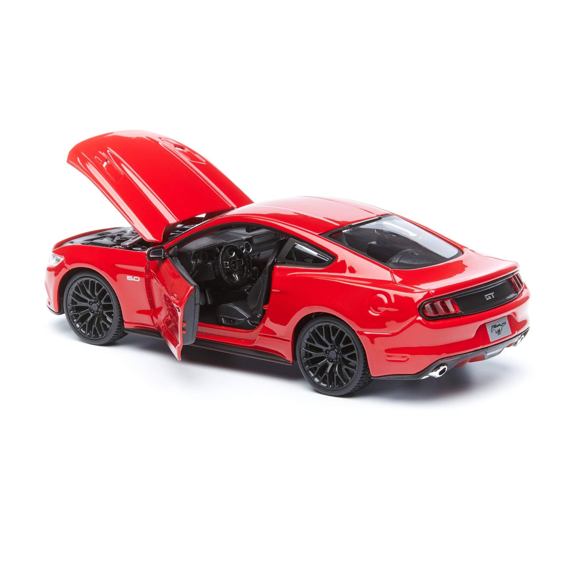 Купить maisto Модель машины сборная 1:24 2015 Ford Mustang GT SPAL, красная  39126, цены на Мегамаркет | Артикул: 100029226311